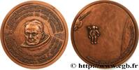 FRANCE Médaille, Premier déplacement autonome dans l’espa CONQUÊTE DE L'ESPACE - EXPLORATION SPATIALE Monnaie de Paris 1985 (75,5mm, 208,9g, 12h) -