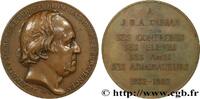 FRANCE Médaille, Jean-Baptiste Dumas SCIENCES & SCIENTIFIQUES 1882 (67,5mm, 144,32g, 12h) -