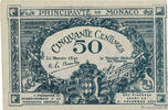 MONACO 50 Centimes MONACO 50 Centimes 1920 UNC- -
