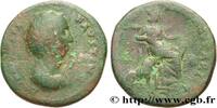 THE ANTONINES (96 AD to 192 AD) Sesterce FAUSTINA MAJOR Rome 141 (33,5mm, 23,71g, 11h) -
