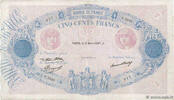FRANCE 500 Francs BLEU ET ROSE FRANCE 500 Francs BLEU ET ROSE 1937 VF- -