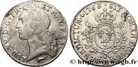 FRANCE Écu aux branches d’olivier, tête ceinte d’un bande LOUIS XV THE BELOVED Orléans 1763 (40mm, 29,22g, 6h) -