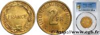FRANCE 2 francs France PROVISIONAL GOVERNEMENT OF THE FRENCH REPUBLIC 1944 (27mm, 8,15g, 6h) -