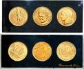 FRANCE Boîte de trois essais de 20 centimes, Rousseau, Ba V REPUBLIC Paris 1961 (mm, g, h) -