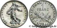 FRANCE 1 franc Semeuse, nickel V REPUBLIC Pessac 1984 (24mm, 6g, 6h) -
