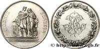 FRANCE Médaille de mariage, Fidélité et Bonheur AMOUR ET MARIAGE 1890 (39mm, 25,47g, 12h) -