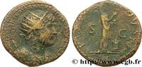 THE ANTONINES (96 AD to 192 AD) Dupondius HADRIAN Rome 123 (25mm, 11,64g, 6h) -