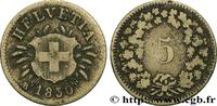 SWITZERLAND 5 Centimes (Rappen) SWITZERLAND Strasbourg - BB 1850 (17mm, 1,57g, 12h) -