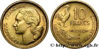 FRANCE 10 francs Guiraud IV REPUBLIC Beaumont-Le-Roger 1950 (20mm, 3,02g, 6h) -