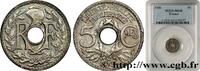 FRANCE 5 centimes Lindauer, petit module III REPUBLIC 1936 (17mm, 2g, 6h) -