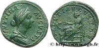 THE ANTONINES (96 AD to 192 AD) Sesterce FAUSTINA MINOR Rome 161-175 (33mm, 25,05g, 12h) -