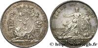 FRANCE Jean-Baptiste Élie Camus de Pontcarré, prévôt des ILE DE FRANCE - VILLES et NOBLESSE 1760 (31mm, 10,04g, 6h) -