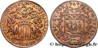 FRANCE Achille de HARLAY, Comte de BEAUMONT ILE DE FRANCE - VILLES et NOBLESSE 1672 (29mm, 7,08g, 6h) -