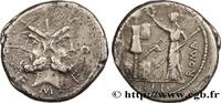 THE REPUBLIC (280 BC to 27 BC) Denier FURIA Rome 119 AC. (19mm, 3,73g, 12h) -