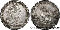 FRANCE Louis Charles de Bourbon ARTILLERIE 1739 (28,5mm, 7,06g, 6h) -