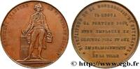 FRANCE Médaille, Inauguration du monument de David de Pur MONUMENTS Suisse, Neuchâtel 1855 (37,5mm, 23,12g, 12h) -