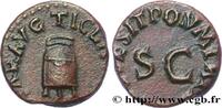 THE JULIO-CLAUDIANS (27 BC to 69 AD) Quadrans CLAUDIUS Rome 42 (15mm, 2,37g, 1h) -