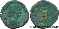 THE ANTONINES (96 AD to 192 AD) Sesterce FAUSTINA MINOR Rome c. 170 - 175 (32,5mm, 21,63g, 6h) -