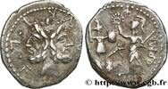 THE REPUBLIC (280 BC to 27 BC) Denier FURIA Rome 119 AC. (20,5mm, 4,02g, 12h) -