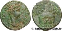 THE JULIO-CLAUDIANS (27 BC to 69 AD) As AUGUSTUS Lyon c. 7-3 AC. (26,5mm, 10,86g, 3h) -
