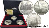 FRANCE Coffret de trois monnaies Belle Épreuve 15 euro / COMMEMORATIVE COINS MONNAIE DE PARIS n.d. (37mm, 22,2g, 6h) -