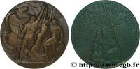 FRANCE Médaille, No Easy Way from Earth to Stars CONQUÊTE DE L'ESPACE - EXPLORATION SPATIALE Society of Medalists (1933) (72,5mm, 303,24g, 12h) -