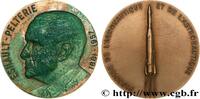 FRANCE Médaille, Robert Esnault-Pelterie CONQUÊTE DE L'ESPACE - EXPLORATION SPATIALE Monnaie de Paris 1970 (67,5mm, 181,09g, 12h) -