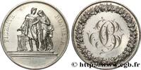 FRANCE Médaille de mariage, Fidélité et Bonheur AMOUR ET MARIAGE 1861 (38,5mm, 24,67g, 12h) -