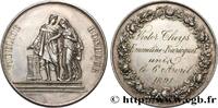 FRANCE Médaille de mariage, Fidélité et Bonheur AMOUR ET MARIAGE 1891 (39mm, 25,37g, 12h) -