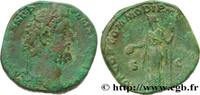 THE ANTONINES (96 AD to 192 AD) Sesterce COMMODUS Rome 191 (27mm, 20,67g, 12h) -