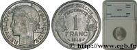 FRANCE 1 franc Morlon, légère IV REPUBLIC Beaumont-Le-Roger 1949 (23mm, 1,3g, 6h) -