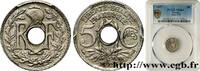 FRANCE 5 centimes Lindauer, petit module III REPUBLIC 1927 (17mm, 2g, 6h) -