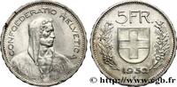 SWITZERLAND 5 Francs Berger SWITZERLAND Berne 1952 (31mm, 15g, h) -