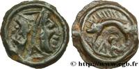 FRANCE Potin OYINDIA à la tête janiforme GALLIA BELGICA - LINGONES (Area of Langres) c. 80-50 AC. (18mm, 3,36g, 3h) -