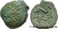 FRANCE Bronze au cheval et au sanglier GALLIA - AULERCI EBUROVICES (Area of Évreux) Évreux (27) c. 60-30 AC. (17mm, 3,63g, 10h) -