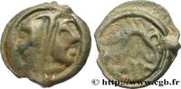FRANCE Potin OYINDIA à la tête janiforme GALLIA BELGICA - LINGONES (Area of Langres) Langres (52) c. 80-50 AC. (17mm, 3,36g, h) -