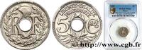 FRANCE 5 centimes Lindauer, petit module III REPUBLIC 1920 (17mm, 2g, 6h) -