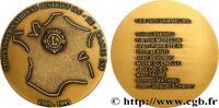 FRANCE Médaille, Les gouverneurs du Lions club CLUBS PHILANTHROPIQUES : LIONS CLUB, ROTARY, ETC. 1995 (64,5mm, 144,78g, 12h) -