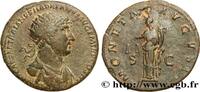 THE ANTONINES (96 AD to 192 AD) Dupondius HADRIAN Rome 123 (25,5mm, 8,10g, 6h) -