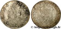 FRANCE Demi-écu, portrait à la mèche longue LOUIS XIV THE SUN KING Bayonne 1660 (33mm, 13,61g, 6h) -
