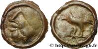 FRANCE Potin au corbeau CENTER, UNSPECIFIED Ier siècle avant J.-C. (18mm, 2,42g, 11h) -