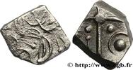 FRANCE Drachme “à la tête triangulaire”, S. - GALLIA - SOUTH WESTERN GAUL - CADURCI (Area of Cahors) IIe-Ier siècle av. J.-C (10mm, 1,82g, 1h) -
