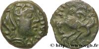 FRANCE Bronze GIAMILOS / SIINV à l’oiseau SENONES (Area of Sens) c. avant 52 AC. (16mm, 3,05g, 12h) -