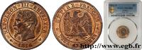 FRANCE Deux centimes Napoléon III, tête nue SECOND EMPIRE Lille 1856 (20mm, 2g, 6h) -
