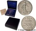 FRANCE Piéfort nickel de 1/2 franc Semeuse PIEFORTS Pessac 1971 (19,5mm, g, 6h) -