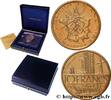 FRANCE Piéfort Cu-Ni-Al de 10 francs Mathieu PIEFORTS Pessac 1975 (26mm, 20g, 6h) -