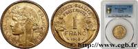 FRANCE 1 franc Morlon III REPUBLIC Paris 1935 (23mm, 4g, 6h) -