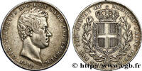 ITALY - KINGDOM OF SARDINIA - CHARLES-ALBERT 5 Lire ITALY - KINGDOM OF SARDINIA - CHARLES-ALBERT Gênes 1840 (37mm, 24,98g, 6h) -