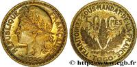 TOGO - FRENCH MANDATE TERRITORIES 50 Centimes léger - Essai de frappe de 50 cts Morl TOGO - FRENCH MANDATE TERRITORIES Paris 1926 (18,09mm, 1,96g, 6h) -