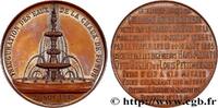 FRANCE Médaille, Inauguration des eaux de la Chaux-de-Fon MONUMENTS 1887 (46mm, 51,72g, 12h) -